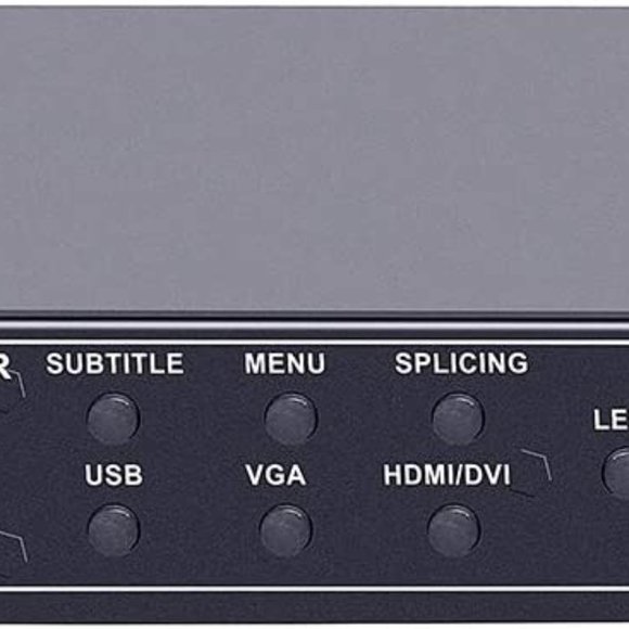 ISEEVY 4 Channel Video Wall Controller 2x2 HDMI DVI VGA USB Video Processor with - Picture 2 of 8